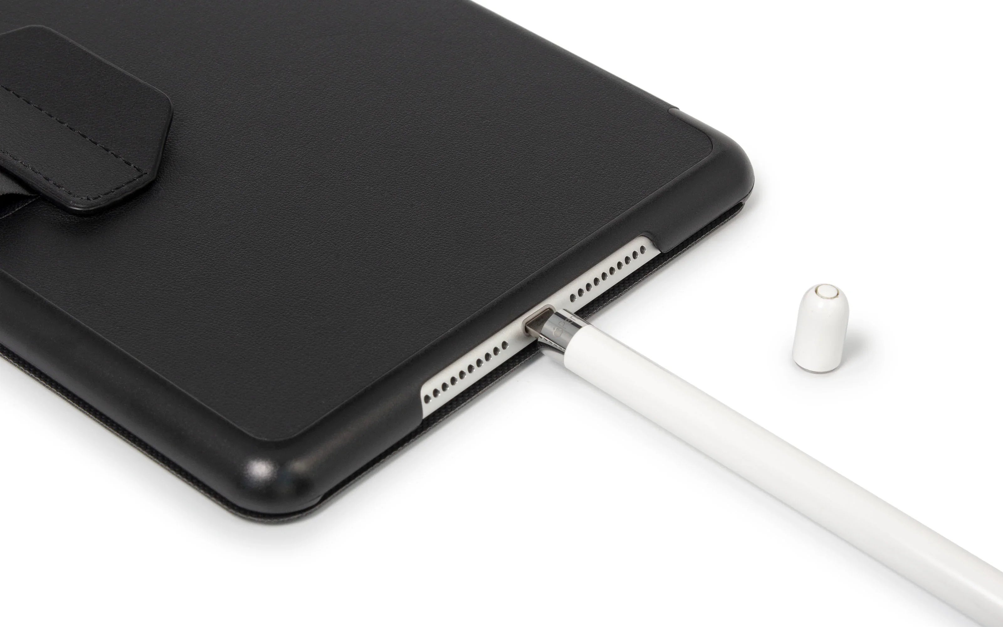 Torrii Torrio Wallet For iPad Mini 5 2019 With Apple Pencil Holder - Black - Tashqila Torrii Torrio Wallet For iPad Mini 5 2019 With Apple Pencil Holder - Black - Tashqila